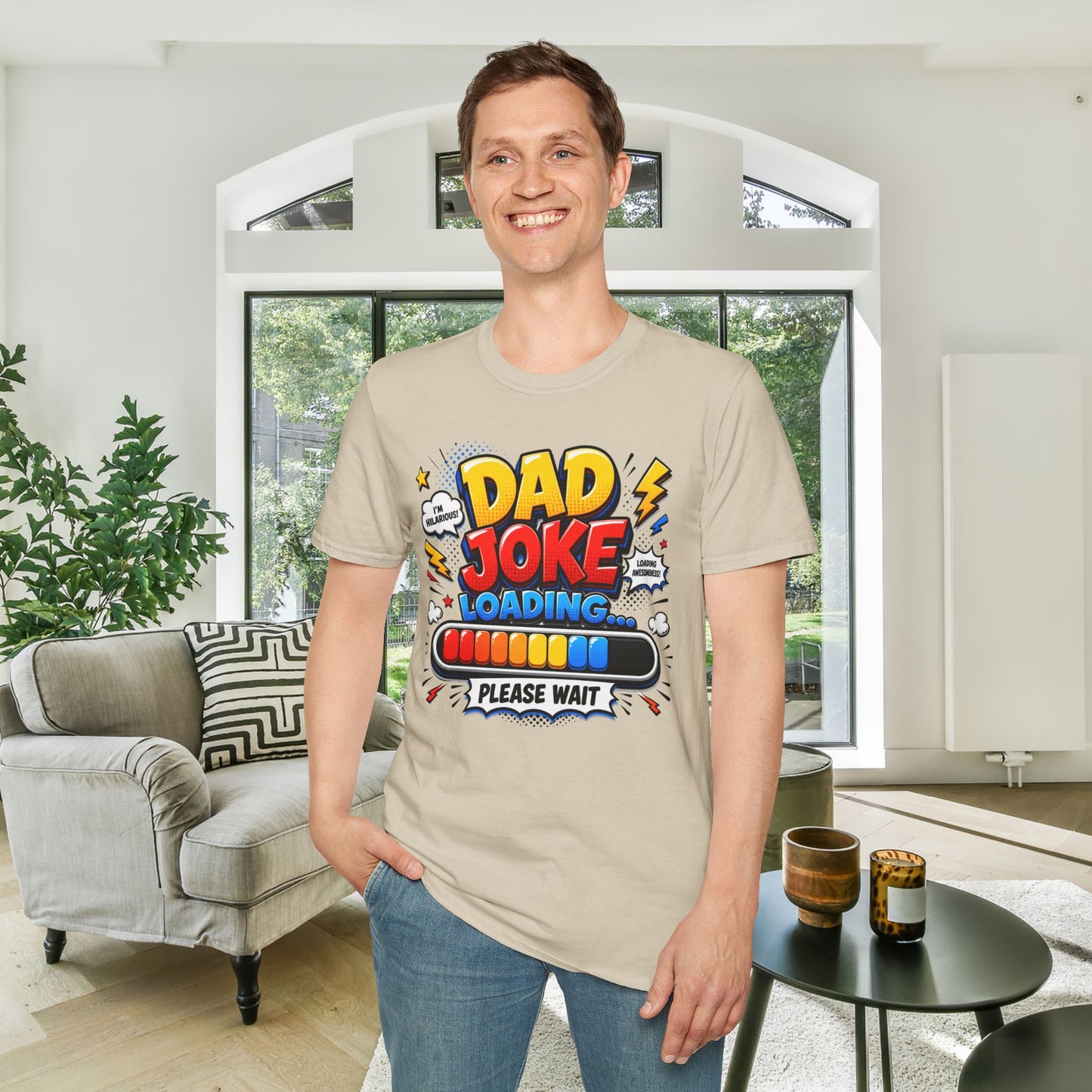 Dad Joke Loading Please Wait Adult T-shirt