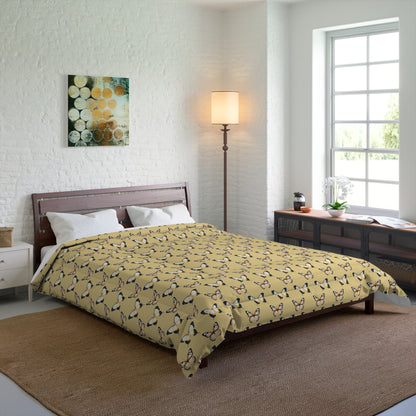 Golden Flutter Comforter