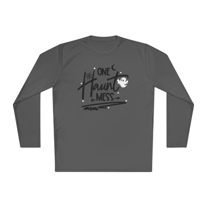 One Haunt Mess Adult Long Sleeve Tee