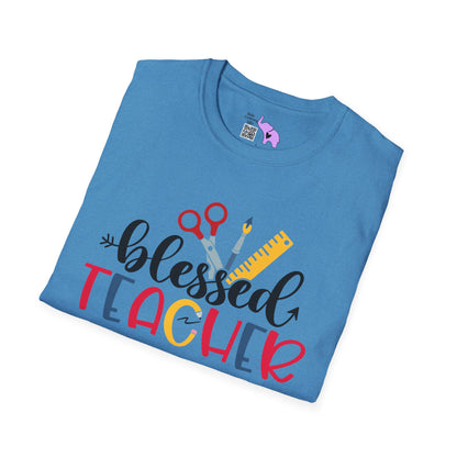 Blessed Teacher Adult T-shirt