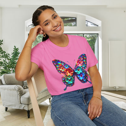 Neon Bloomfly Adult T-shirt