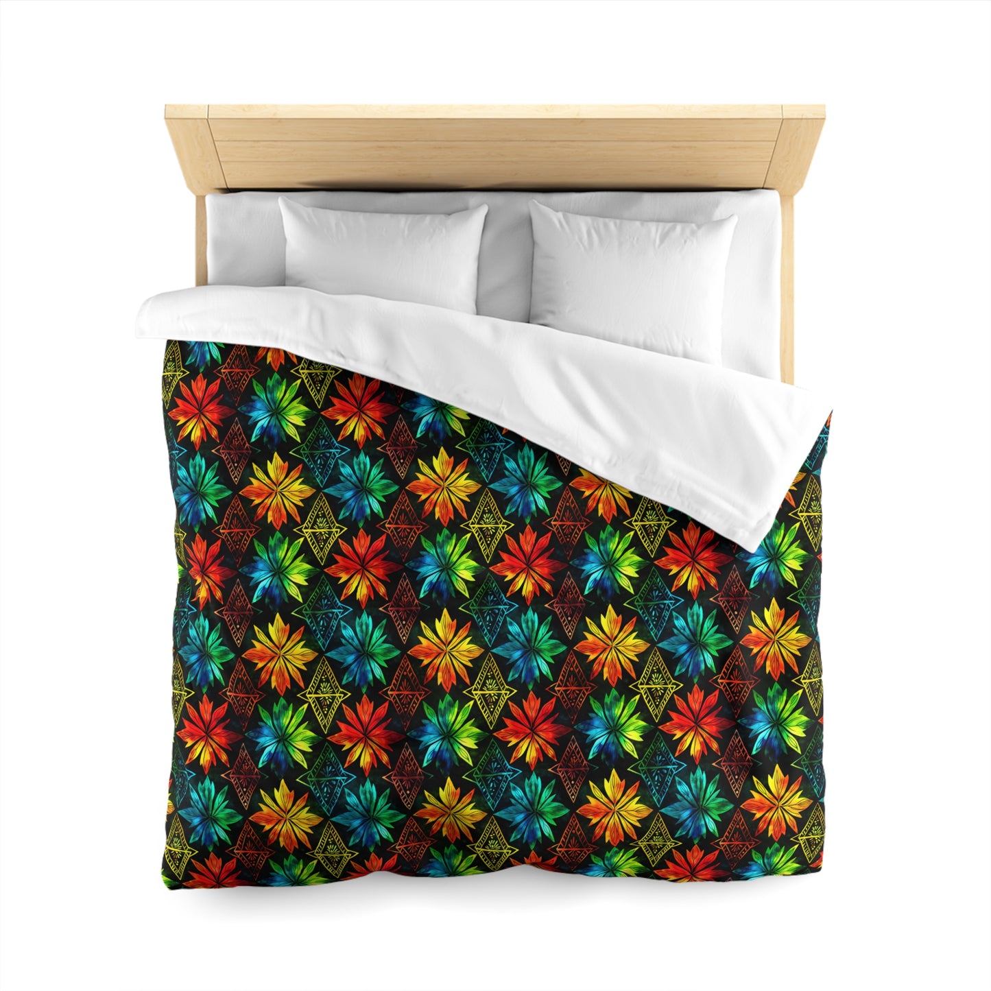 Celebration Mosaic Microfiber Duvet Cover