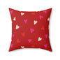 Cupid’s Confetti Throw Pillow