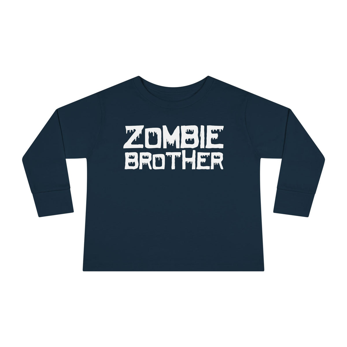 ""Zombie Brother Toddler Long Sleeve Tee