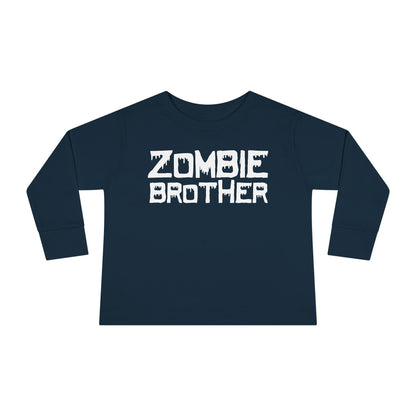 ""Zombie Brother Toddler Long Sleeve Tee