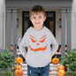Loopy Jack-O-Lantern Toddler Hoodie
