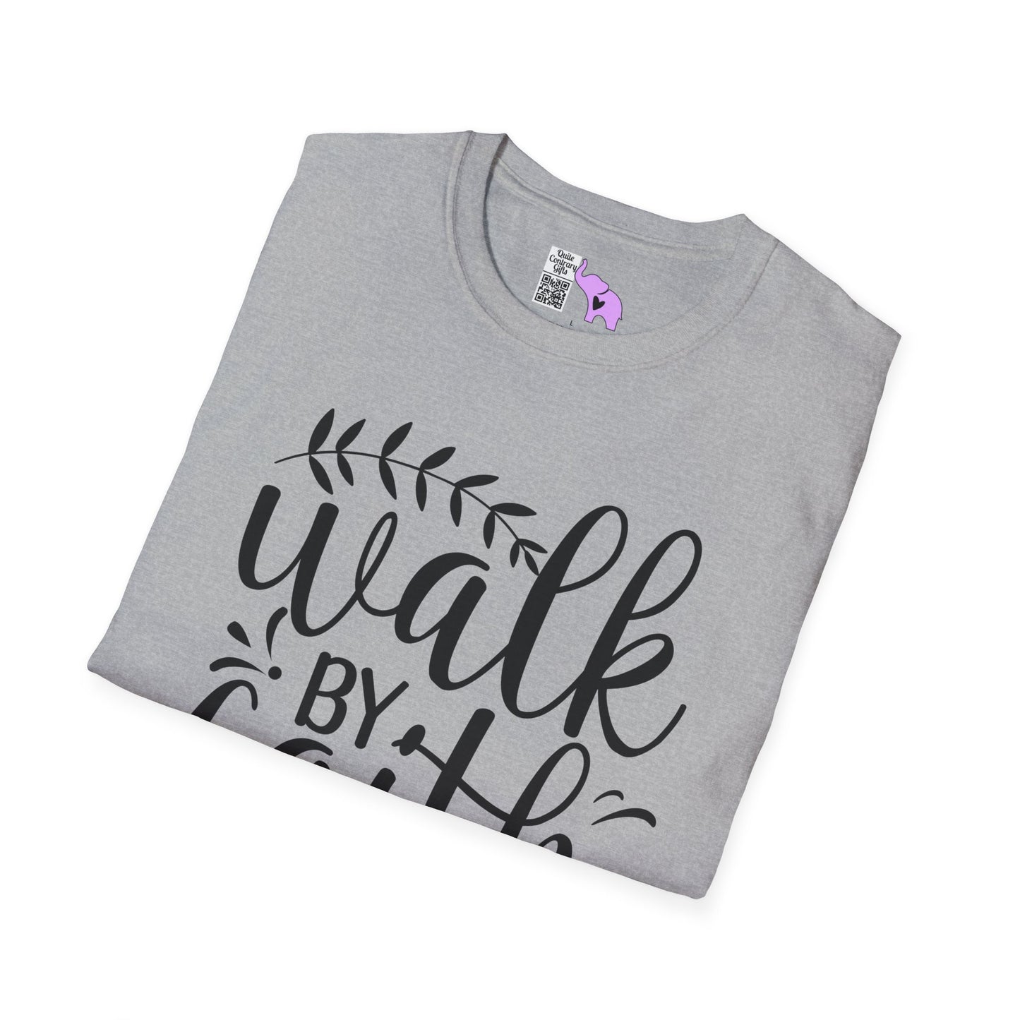 Walk By Faith (2) Adult T-shirt