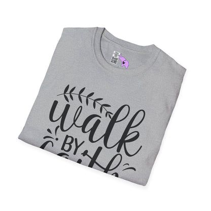 Walk By Faith (2) Adult T-shirt