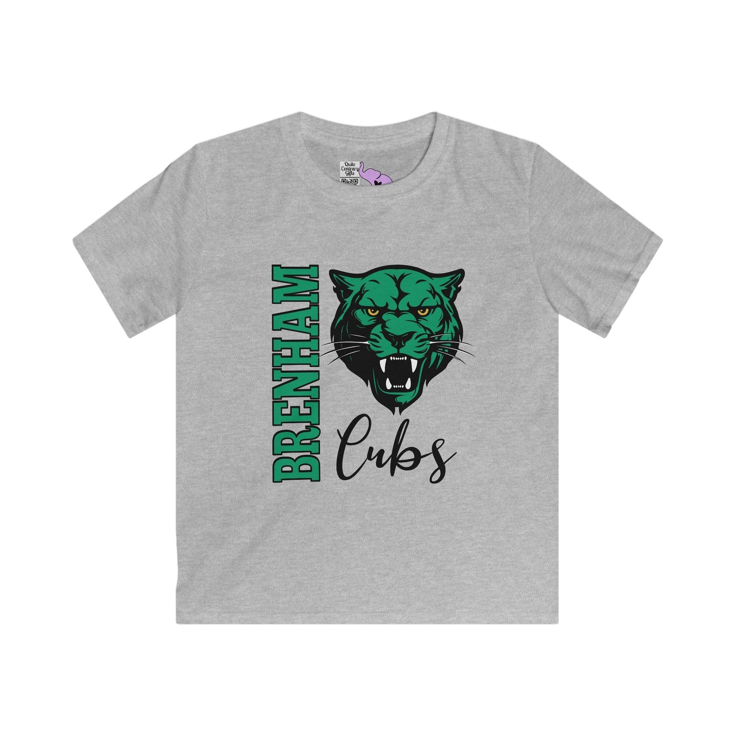 Brenham Vertical Fury Youth Softstyle Tee