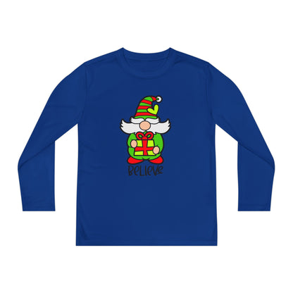Believe Gnome Youth Long Sleeve Tee
