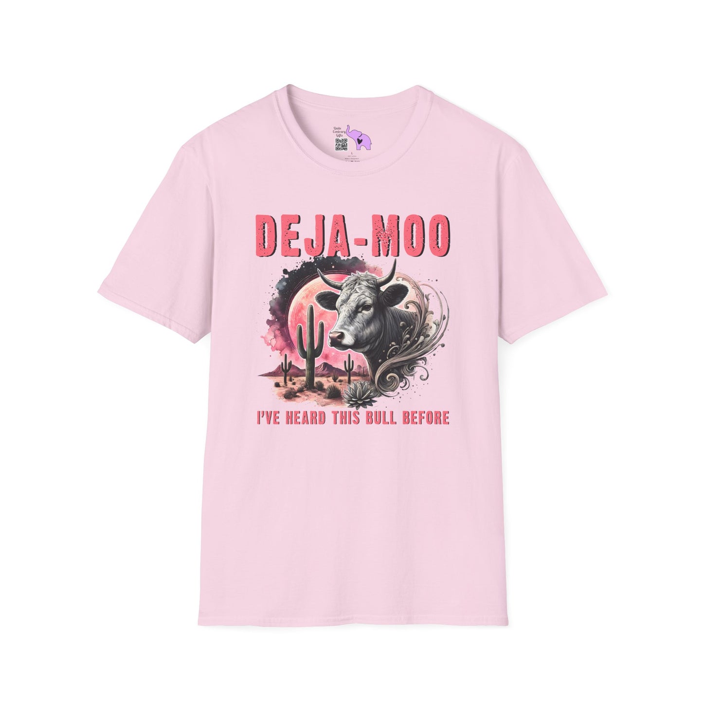 Deja Moo (2) Adult T-shirt