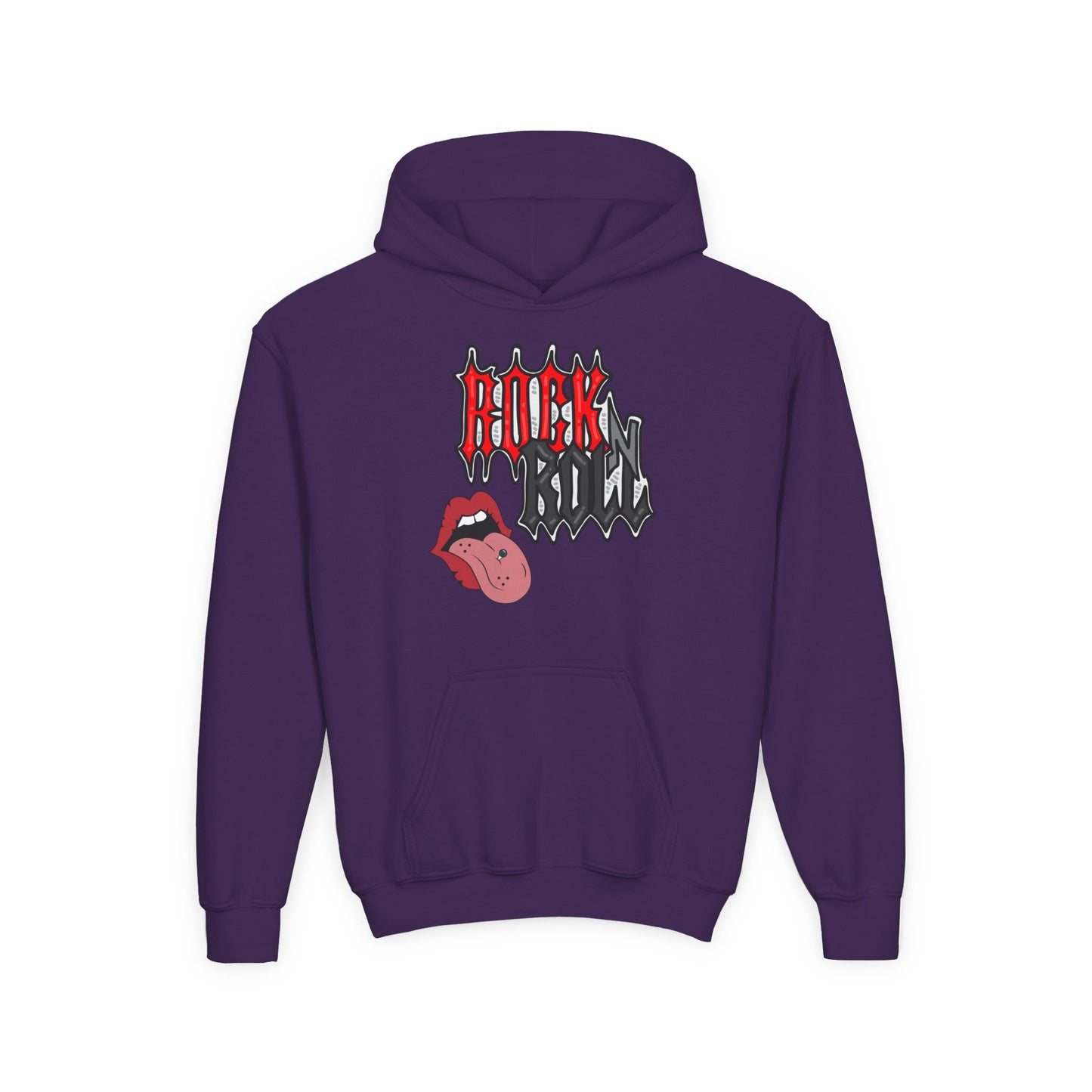 Rock N' Roll Youth Heavy Blend Hooded Sweatshirt