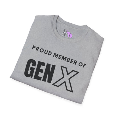 GenX All Attitude No Cares T-shirt