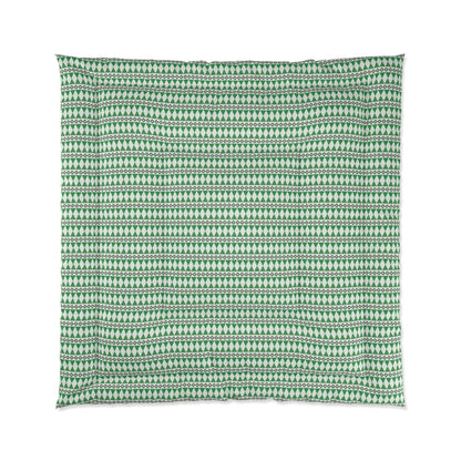 Moss Cairn Stripes Basic Bedding Set