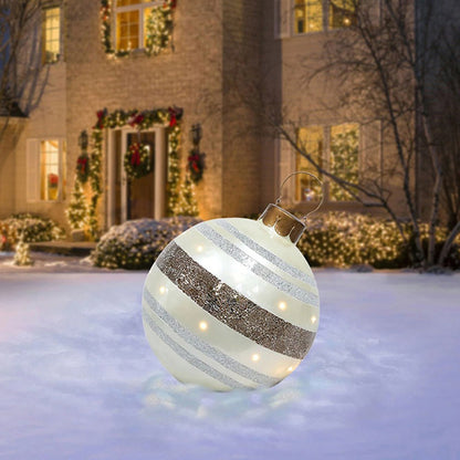 Various Christmas Ornament Inflatable Ball Outdoor PVC 24"(60cm)