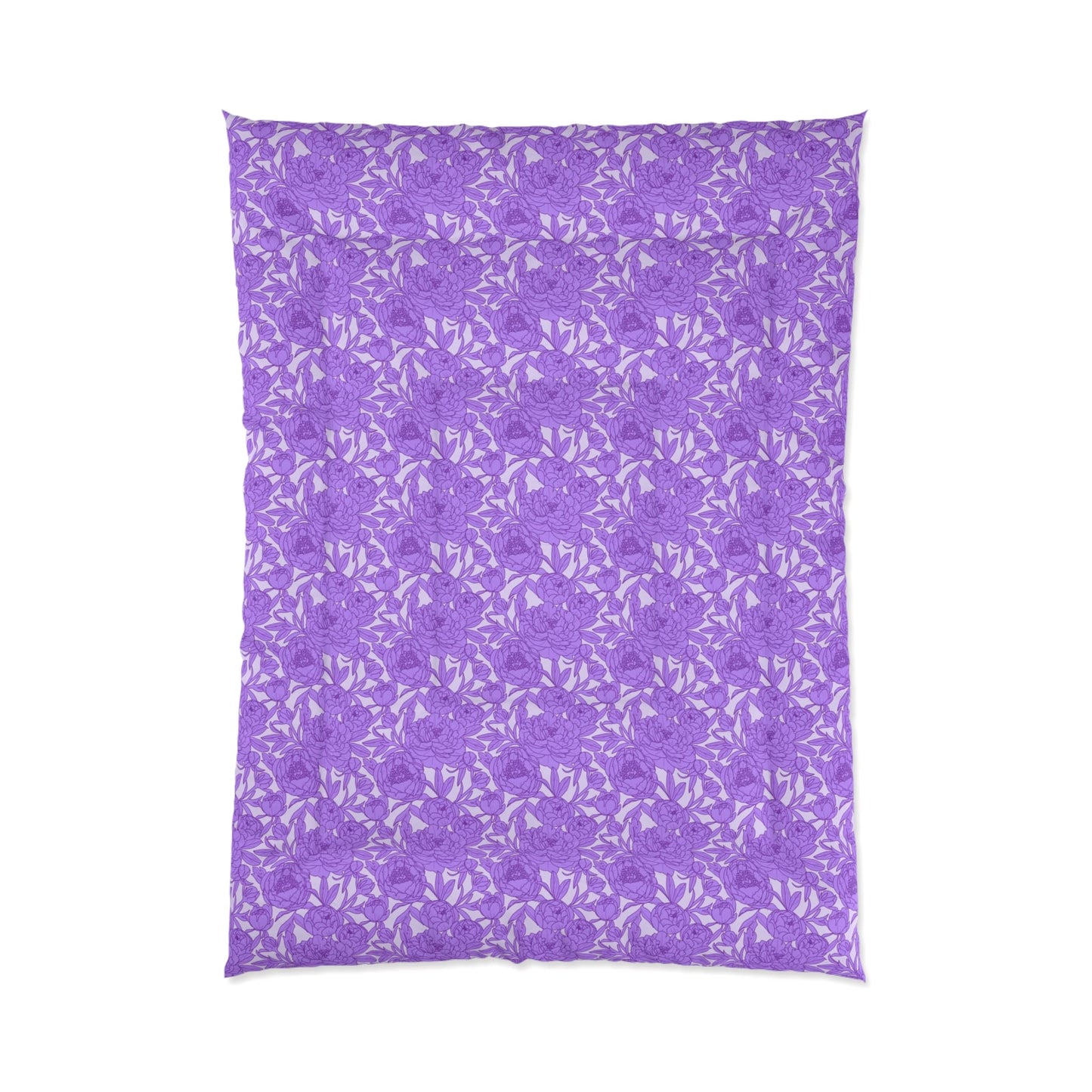 Lavender Peony Symphony Basic Bedding Set