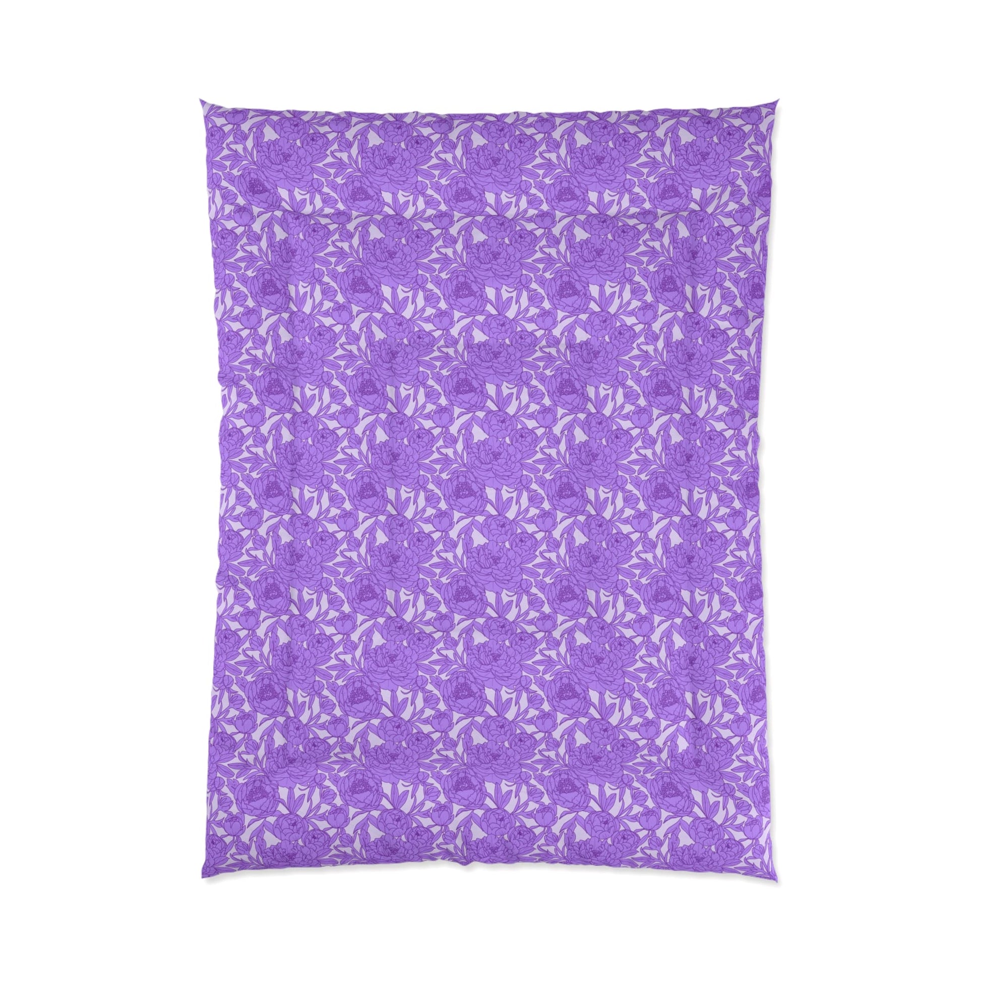 Lavender Peony Symphony Basic Bedding Set
