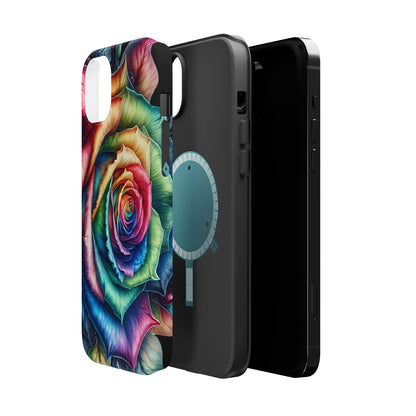 Colorful Rose MagSafe® Compatible Tough Case for iPhone