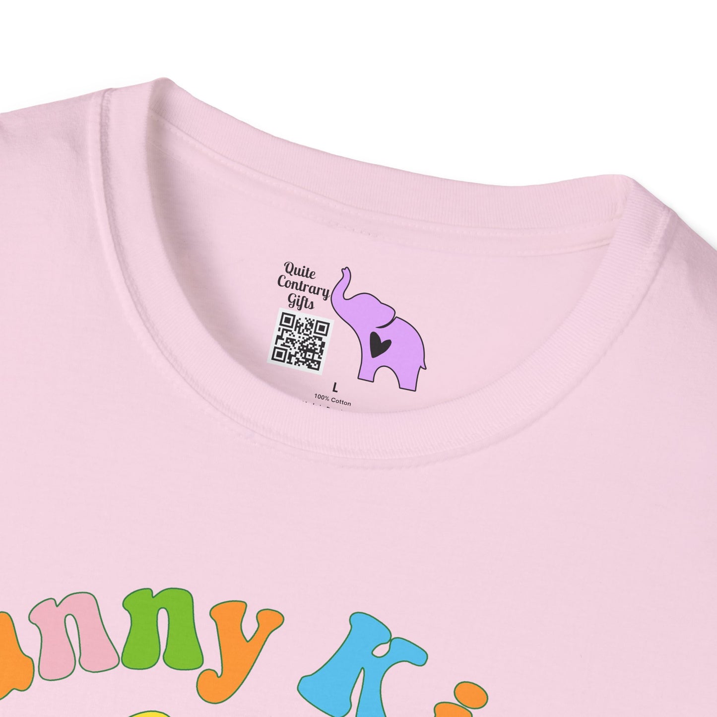 Bunny Kisses Easter Wishes Adult T-shirt