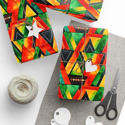 Abundance Vibes Kwanzaa Wrapping Paper
