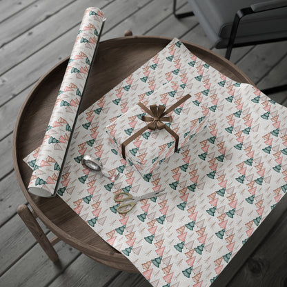 Merry Pines Wrapping Paper