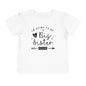 I'm Going to be a Big Sister Again Toddler Tee