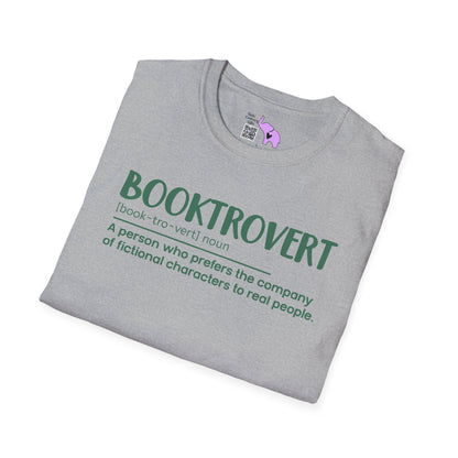 Booktrovert (Simple Definition) Adult T-shirt