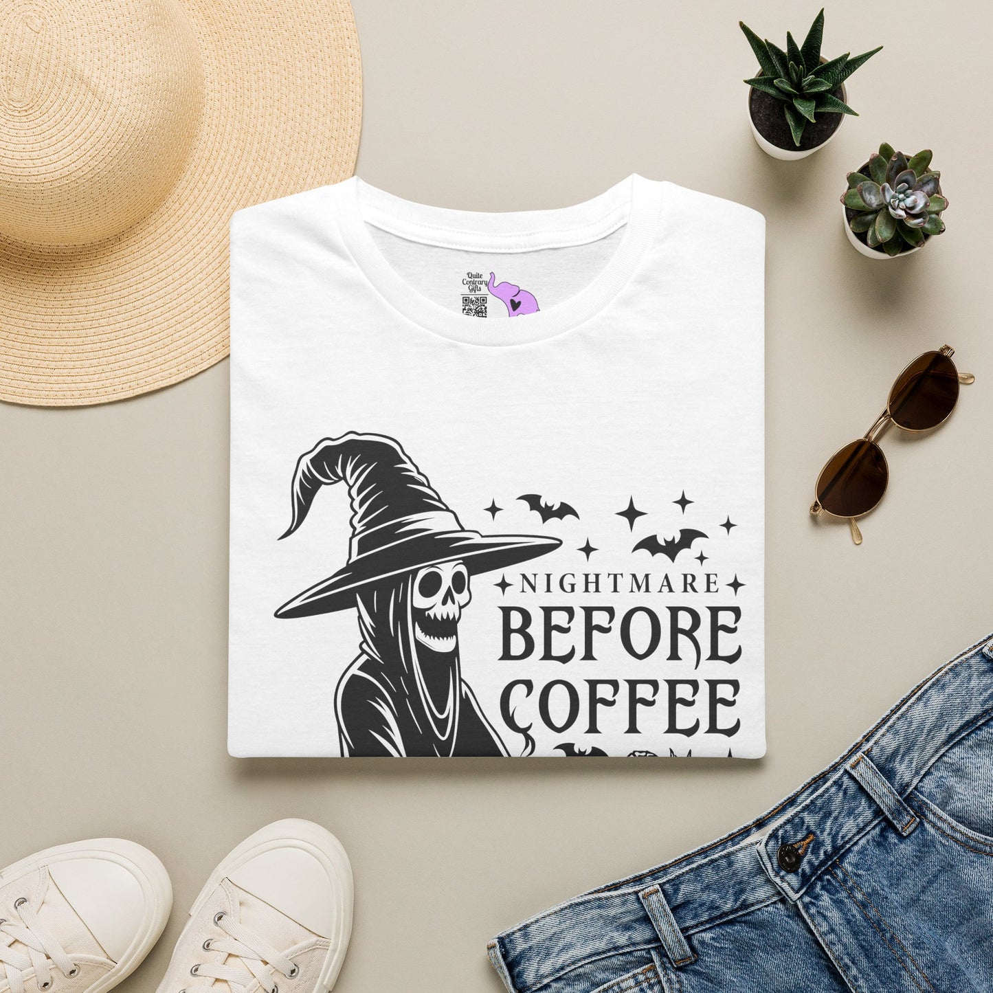 Nightmare Before Coffee Adult T-shirt