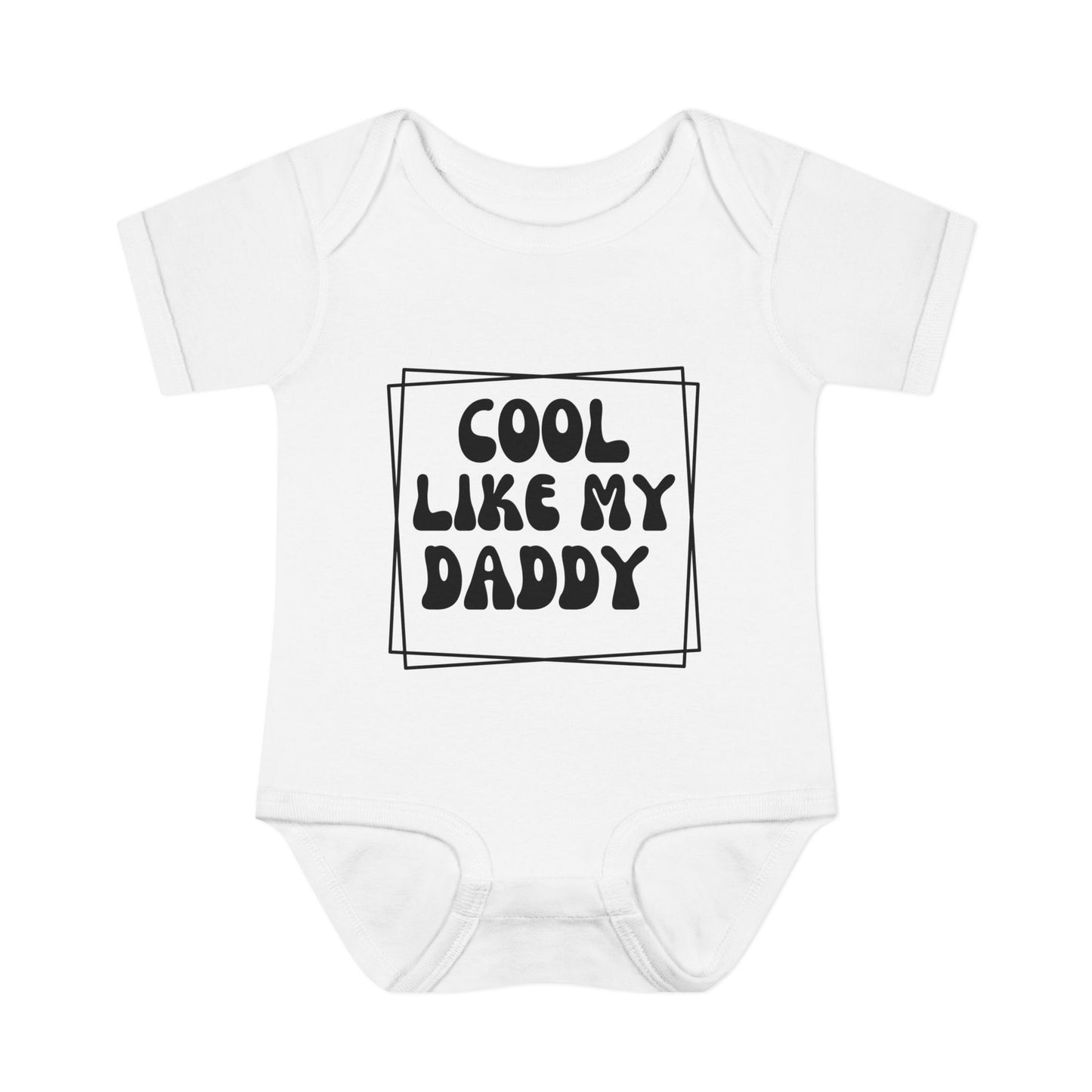 Cool Like My Daddy Infant Baby Rib Bodysuit