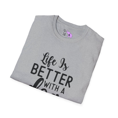 Life Is Better With A Dog Adult T-shirt