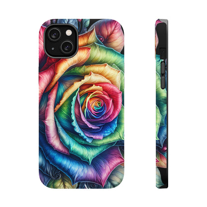 Colorful Rose MagSafe® Compatible Tough Case for iPhone