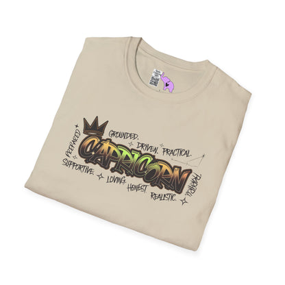 Capricorn Street Art Adult T-shirt