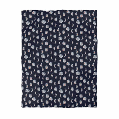 Lunar Garden Microfiber Duvet Cover