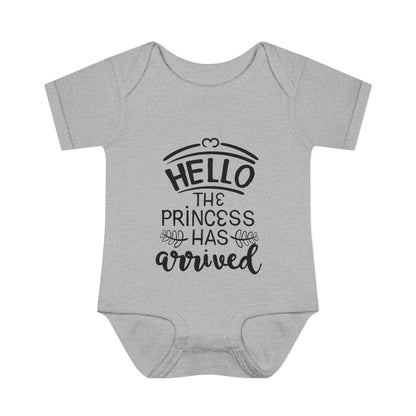 The Princess Has Arrived Infant Baby Rib Bodysuit