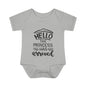 The Princess Has Arrived Infant Baby Rib Bodysuit