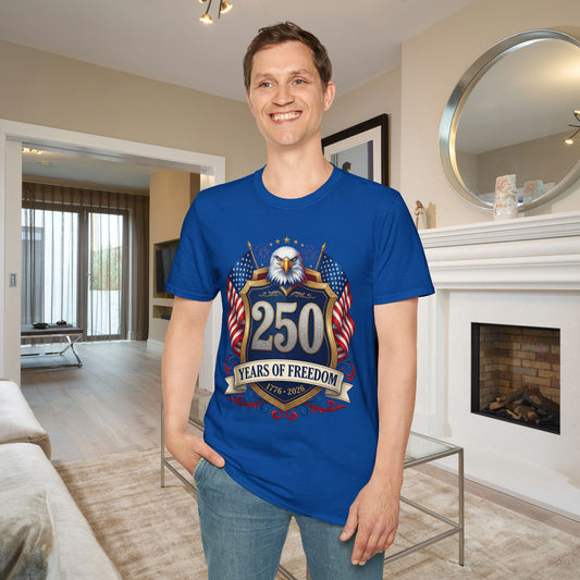 250 Years of Freedom Adult T-shirt