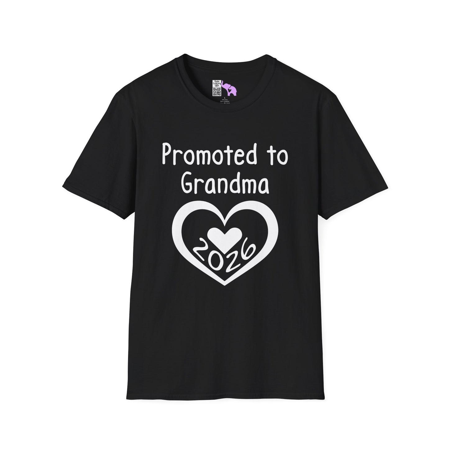 Promoted To Grandma 2026 Adult T-shirt