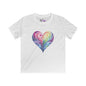 Colorwave Heart Youth Softstyle Tee
