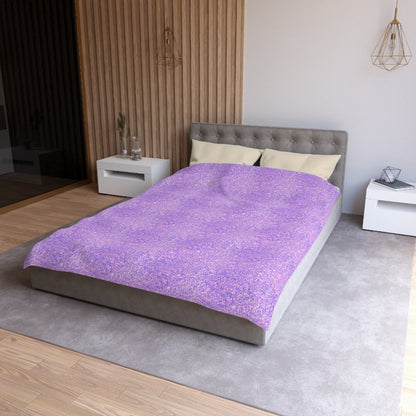 Lavender Crystal Microfiber Duvet Cover