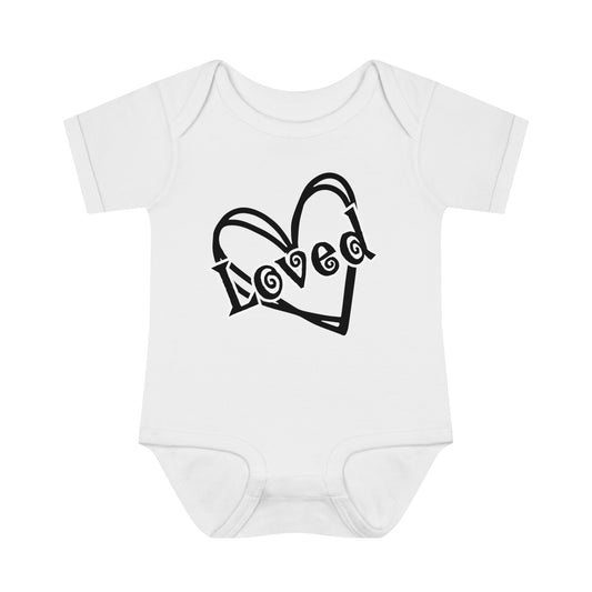 Loved Infant Baby Rib Bodysuit