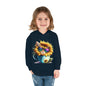 Cool Sunflower Kitten 1 Toddler Pullover Fleece Hoodie