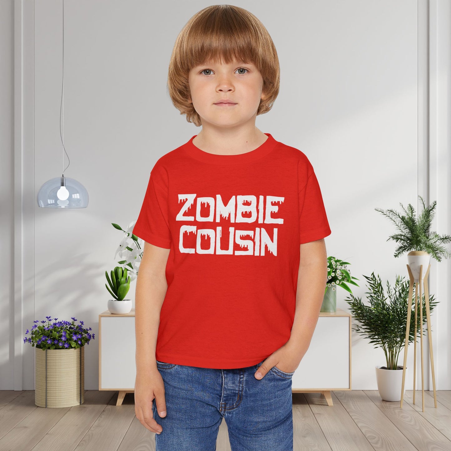 ""Zombie Cousin Heavy Cotton™ Toddler T-shirt
