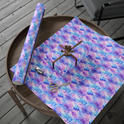 Pastel Clouds Wrapping Paper