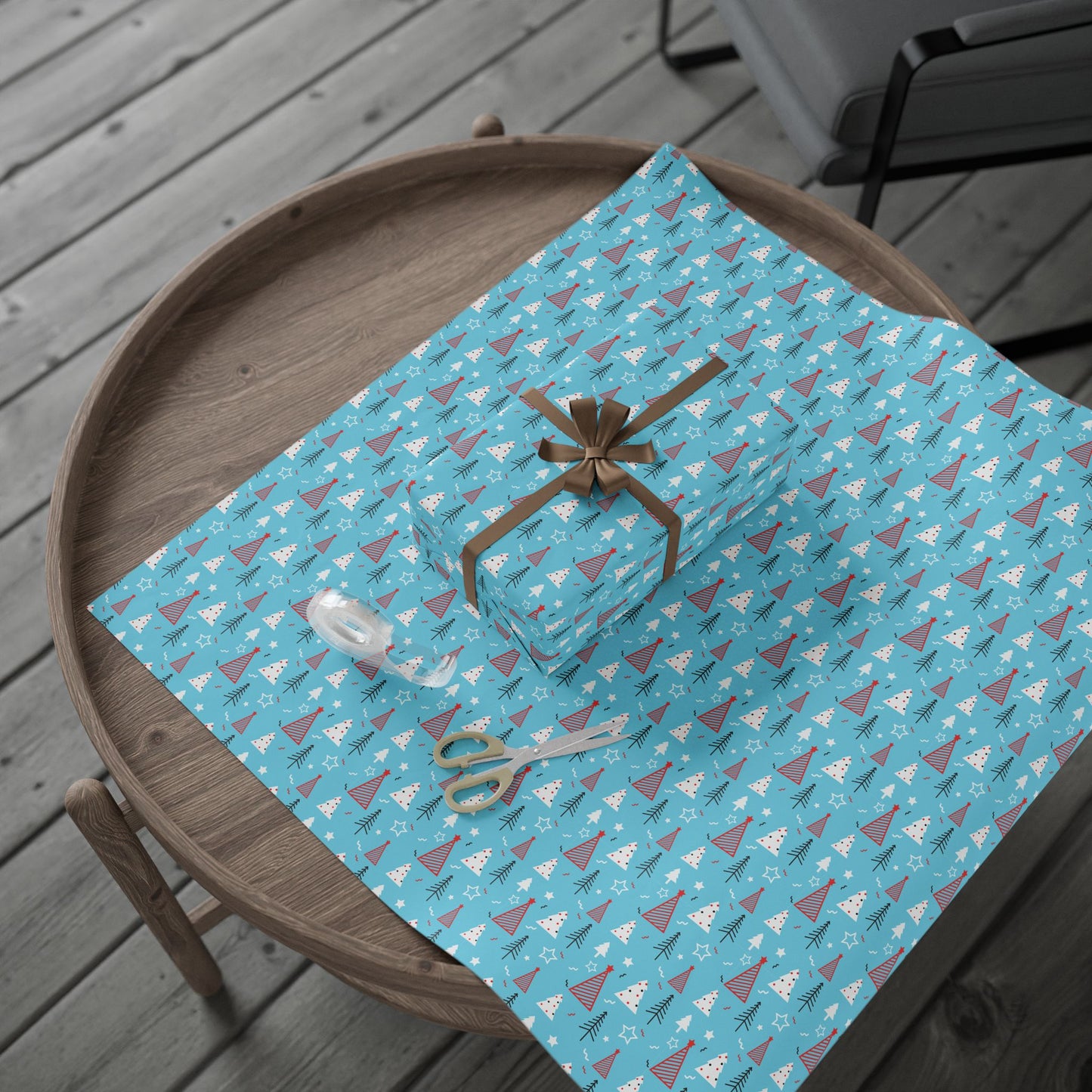 Yuletide Pines Wrapping Paper