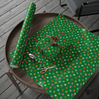 Jingle Stars Wrapping Paper