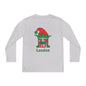 I'm The Hungry Elf Personalized Youth Long Sleeve Tee