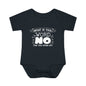 What Is This Word No That You Speak Of? Baby Rib Bodysuit
