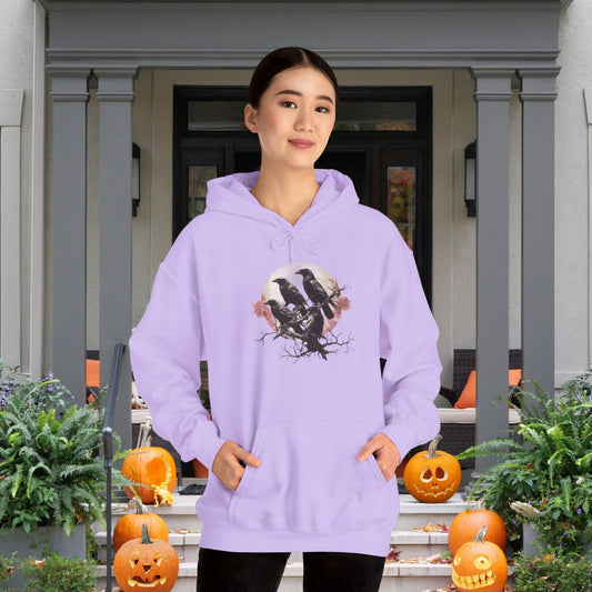 Halloween Crows 2 Heavy Blend™ Hooded Sweatshirt