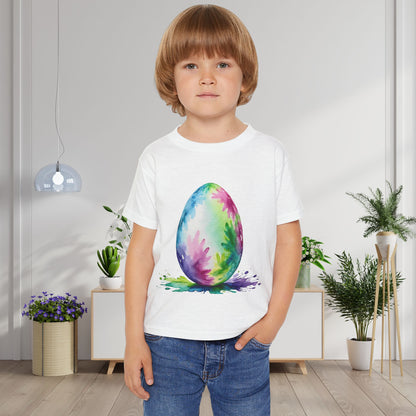 Colorful Easter Egg Heavy Cotton™ Toddler T-shirt