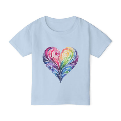 Colorwave Heart Heavy Cotton™ Toddler T-shirt